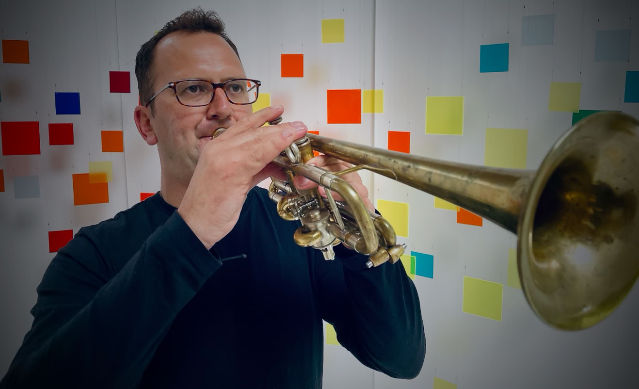 Picture of Bede Williams in an interdisciplinary project